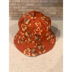 Mickey Minnie Tropical Bucket Sun Hat  b26‎